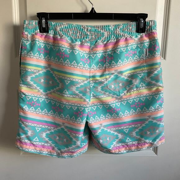 Chubbies Southwestern/Aztec Printed 90s Style Swim Trunks - Size Small - Picture 6 of 11